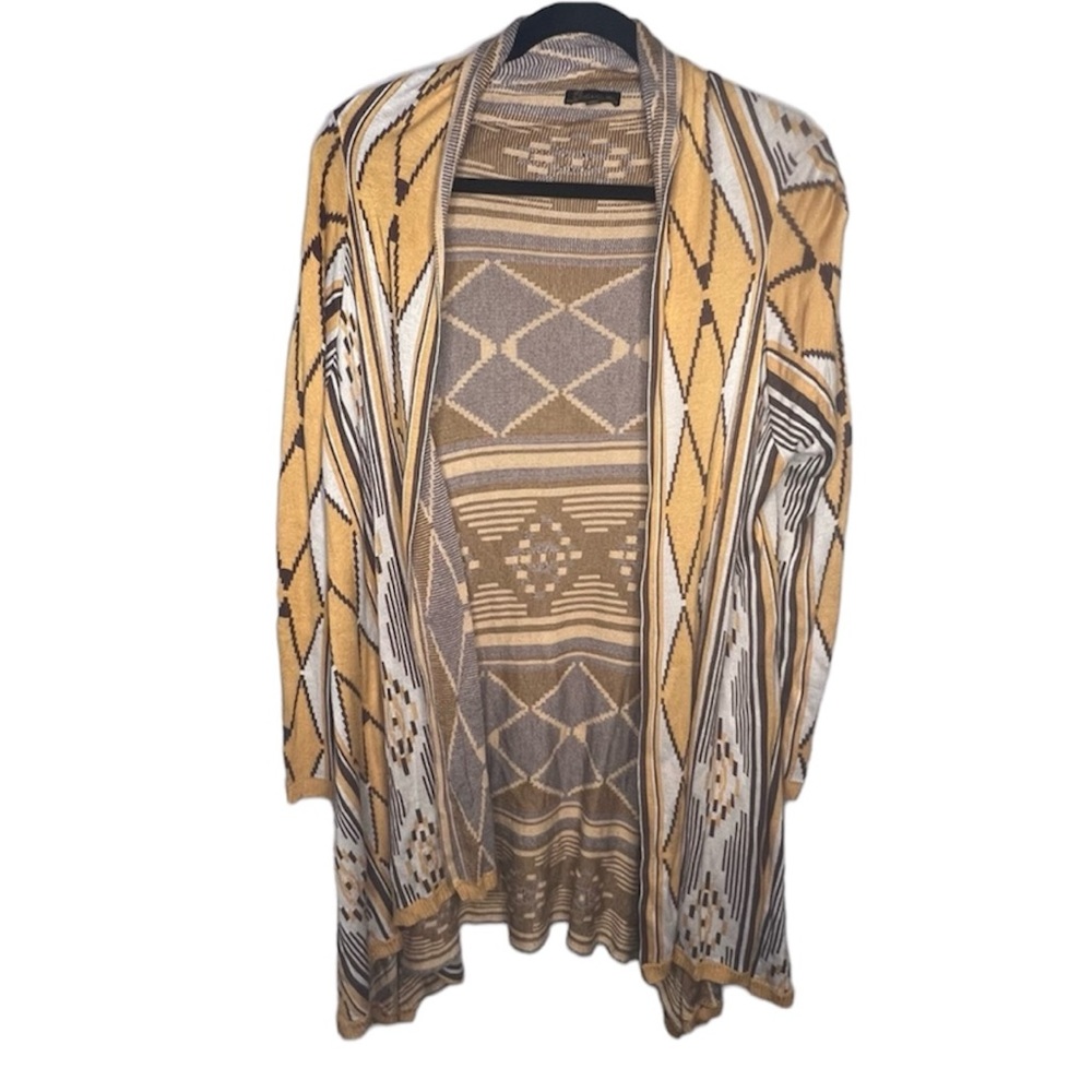 Baciano by Bacci Southwest Print Open Front Cardigan women’s size XL
